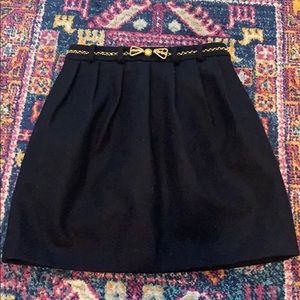 NWT Lauren Moffatt Skirt with gold chain